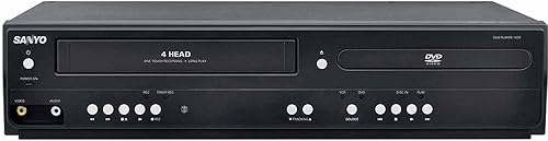 Sanyo Reproductor combinado VHS/DVD (renovado)