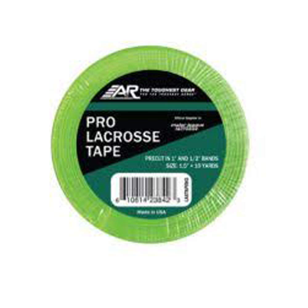 The Toughest Gear For The Toughest Games A&R Sports Pro Lacrosse Tape, Neon Green