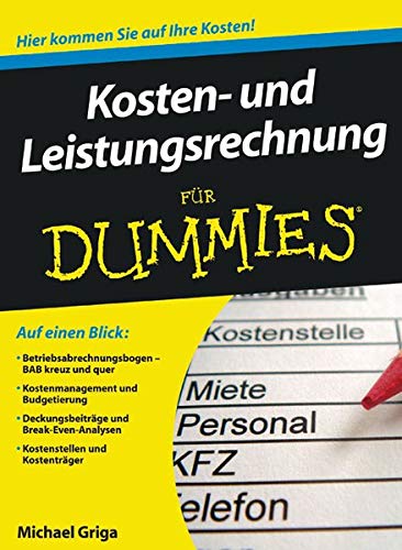 Kosten- und Leistungsrechnung Für Dummies