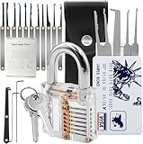 Waterproof Combination Picking Solid Brass Pick Storage Lock Set Kit Home Improvement Simple Accessory Keyed Padlocks for Outdoor Indoor Use Locks with Same Key Pad Lock with Key UY889