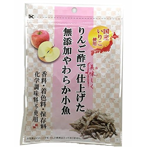 アジル りんご酢で仕上げた無添加やわらか小魚