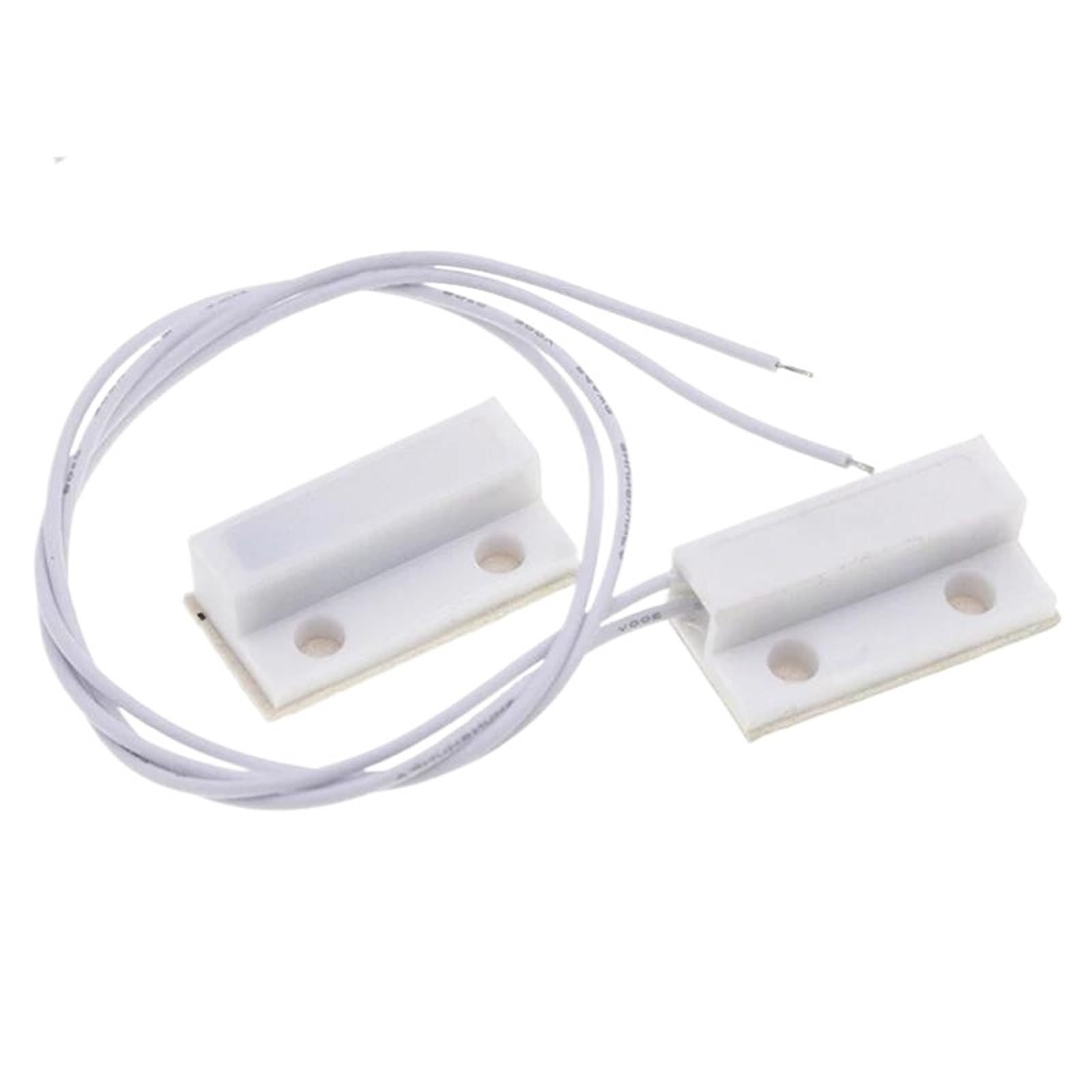 Sensor de puerta y ventana con cable MC-38 de 20 pares Interruptor magnético MC38 Normalmente cerrado NC