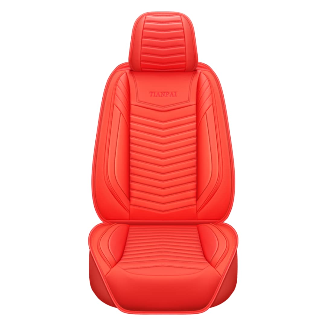 Uniwersalne pokrowce na siedzenia, pełny zestaw do Ford Kuga Kuga St Kuga 2 Kuga Facelift Kuga Mk2 Kuga Mk3 Kuga S Kuga Sport części samochodowe / wodoodporne / sportowe skórzane / czerwone edycja standardowa