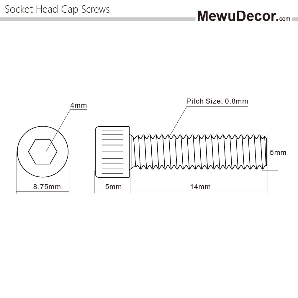 10-32 X 5/8\" (FT) Fine Thread Socket Head Cap Screw Stainless Steel 316 Pk 100
