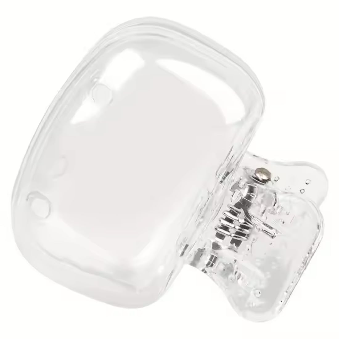 BLAGO Protective Portable Plastic Clip Toothbrush Heads Toothbrush Protector Cap for Household Travel Camping Business (Pack of 2)