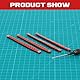 RCAWD RC Auto Chassis Link Rod,Aluminium Chassis Link Rod für 1/10 Everest Gen7 Pro und 1/10 Everest Gen7 Sport Upgrades Teile (rot)
