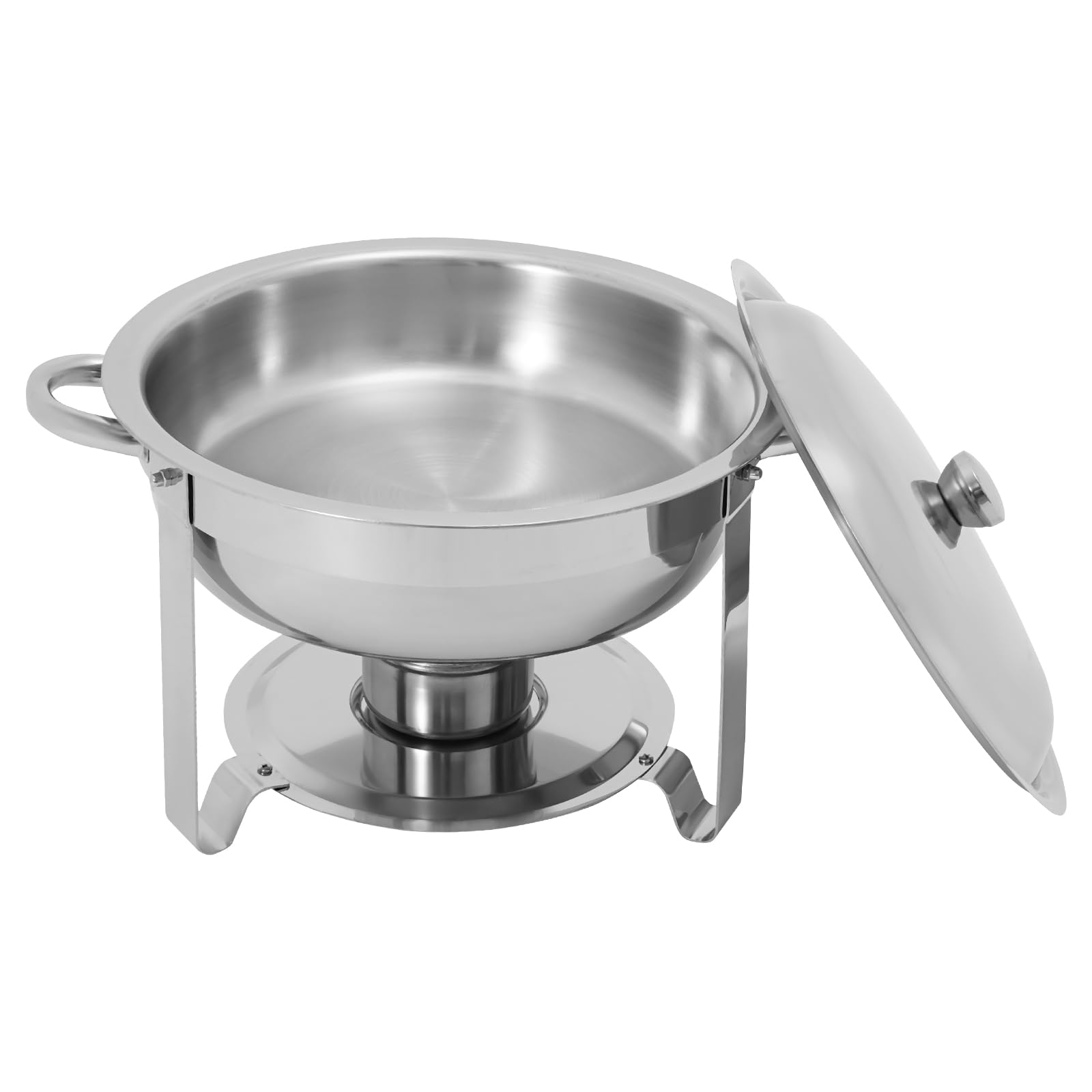 Set da 2 pezzi Chafing Dish Buffet, in acciaio inox, per ristoranti, buffet, hotel, caffetterie, 41 x 25 cm