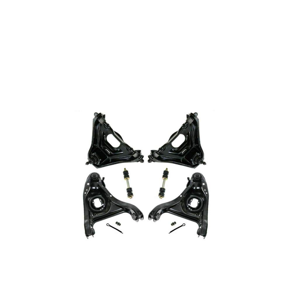 XXHY 6pcs Front Upper Lower Control Arm Ball Joint Sway Link Suspension Kit Set PSA52730