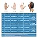 Rehabilitation Robotic Gloves, Portable Hand Therapy Gloves for Stroke, Hand Recovery Glove Equipment, Hand Exerciser for Arthritis, Finger Training, Cerebral Palsy