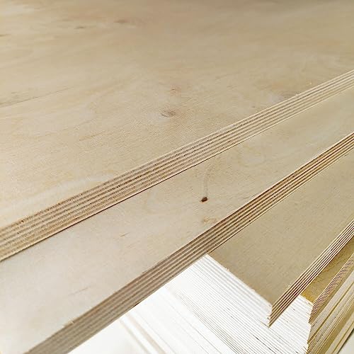 Multiplex Platte Zuschnitt, 18.0 mm Stärke - Hochwertig, robust und ideal für Heimwerker-Projekte (60x60)