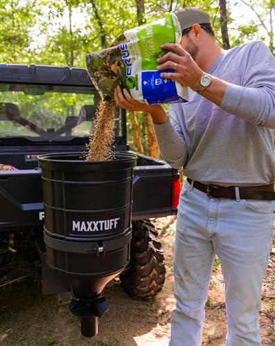 Difusor MAXXTUFF para ATV con tolva de 100 lb y control electrónico miniatura 5