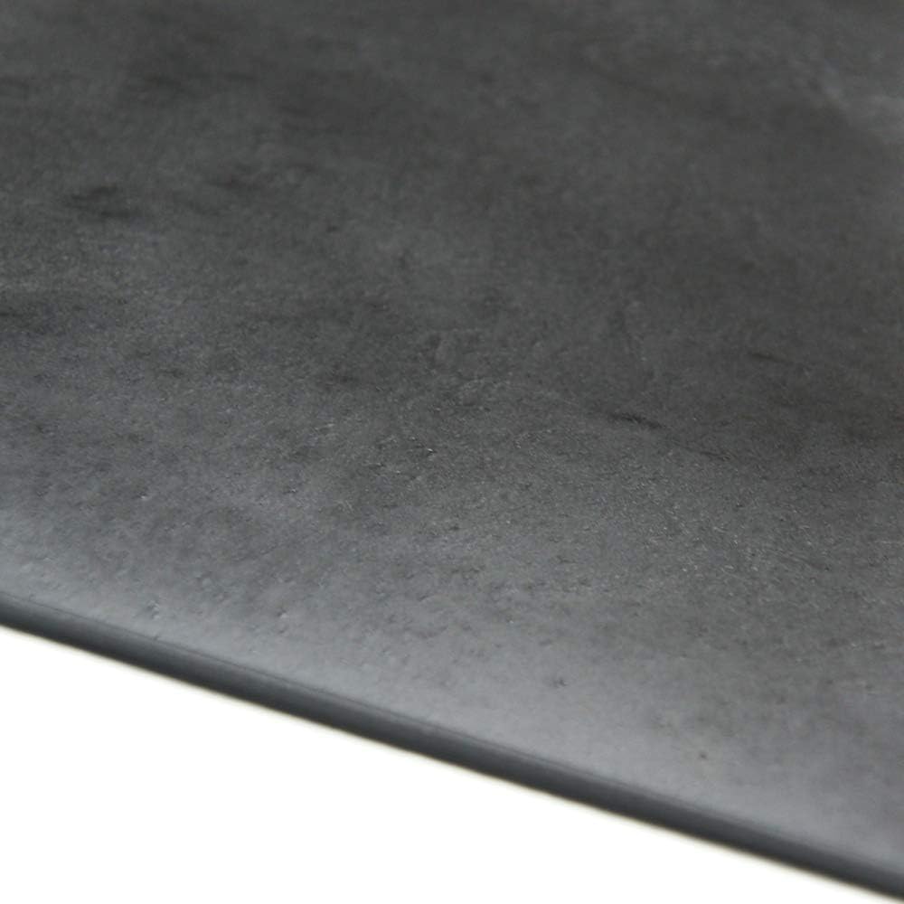 Rubber-Cal EPDM - Commercial Grade - 60A - Rubber Sheet - 1/8" Thick x 8" Width x 8" Length - Black (3 Pack)