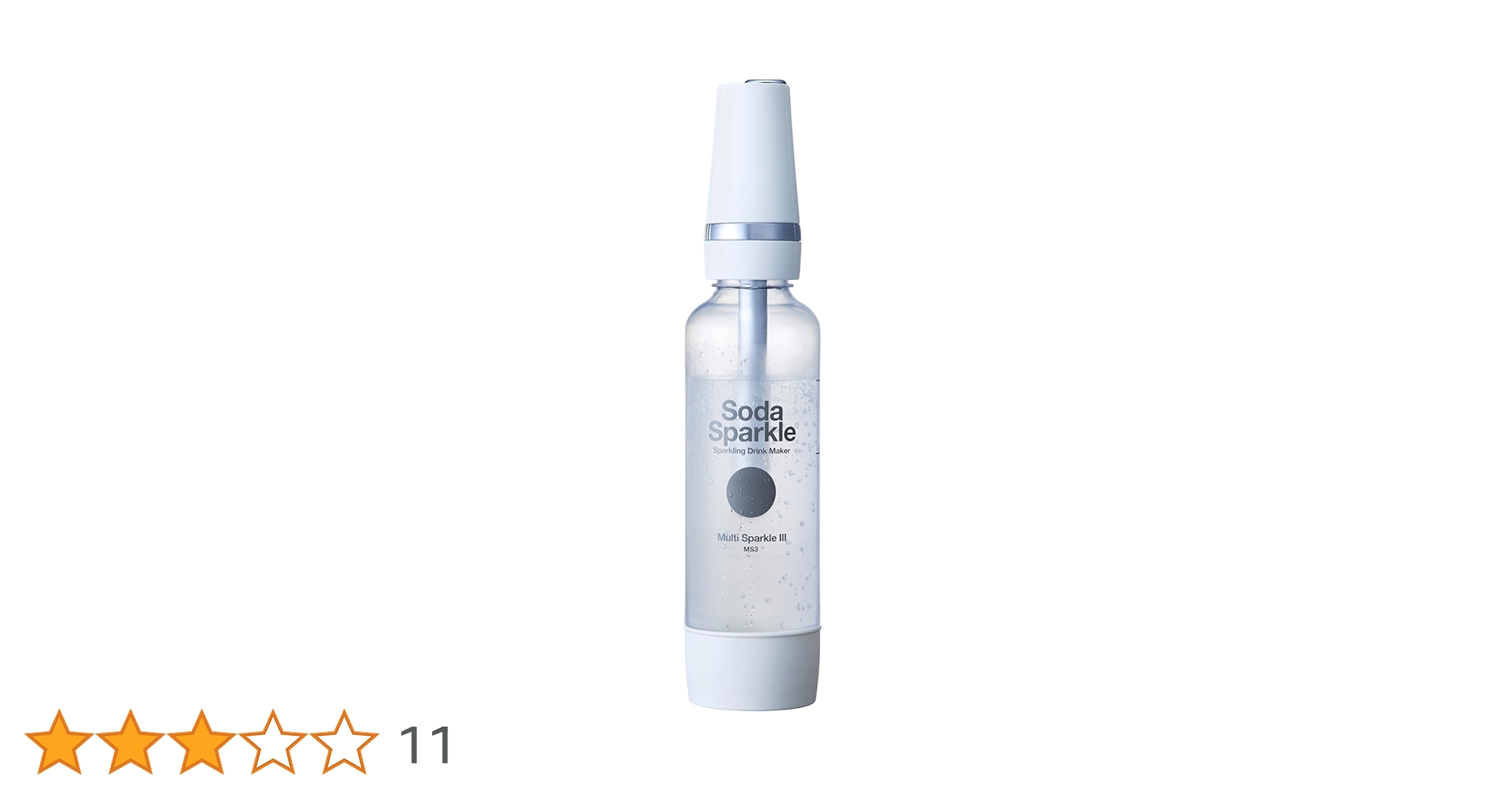 Amazon.co.jp: Soda Sparkle ソーダメーカー 炭酸水メーカー