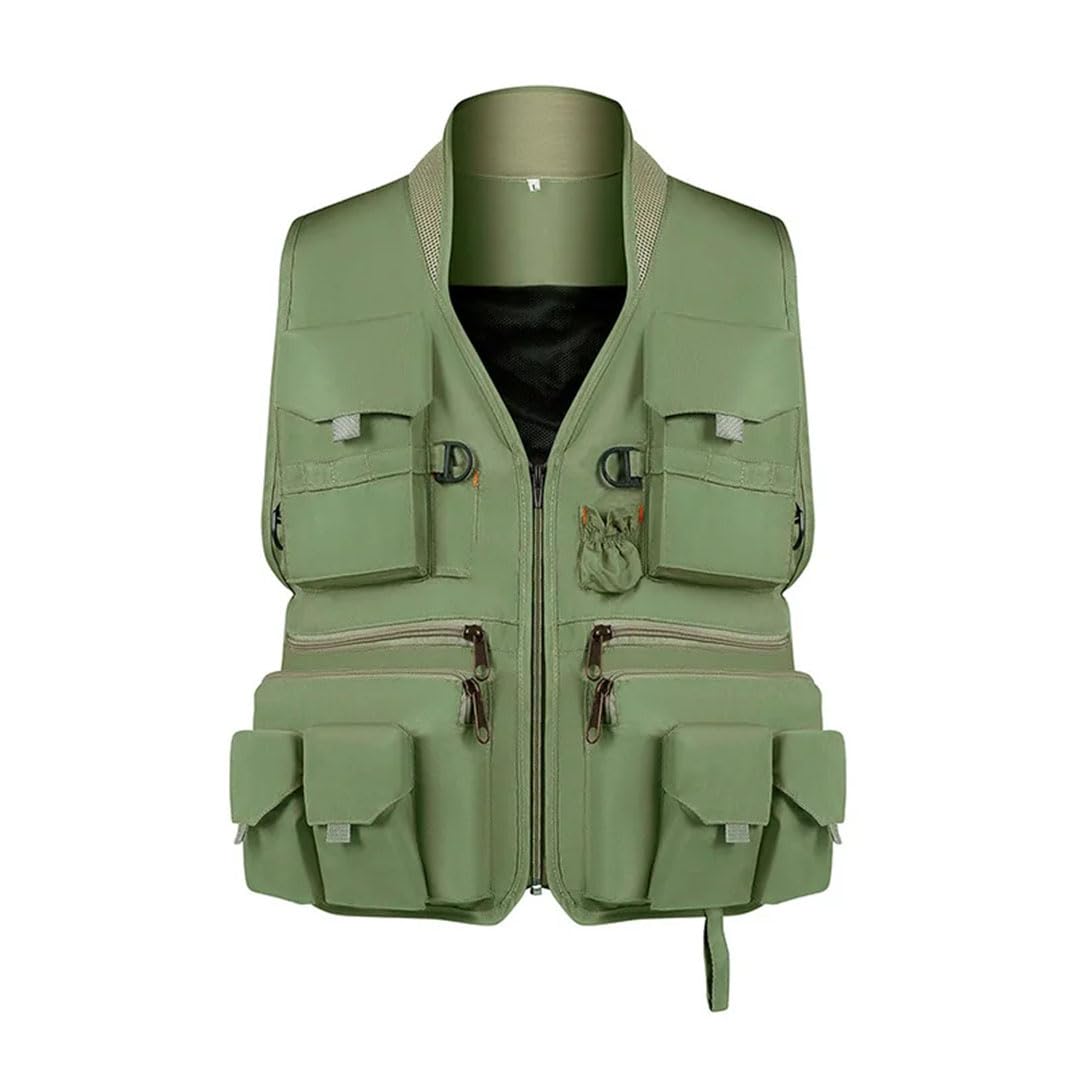 Gilet da pesca coreano ad asciugatura rapida gilet traspirante giacca da pesca gilet all'aperto