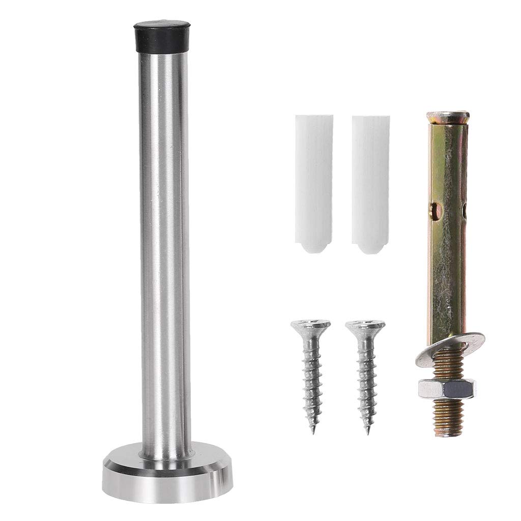 Door Stop Stopper Bumper Wall Mounted Protector Sound Dampening Stainless Steel Sound Dampening Car Mat