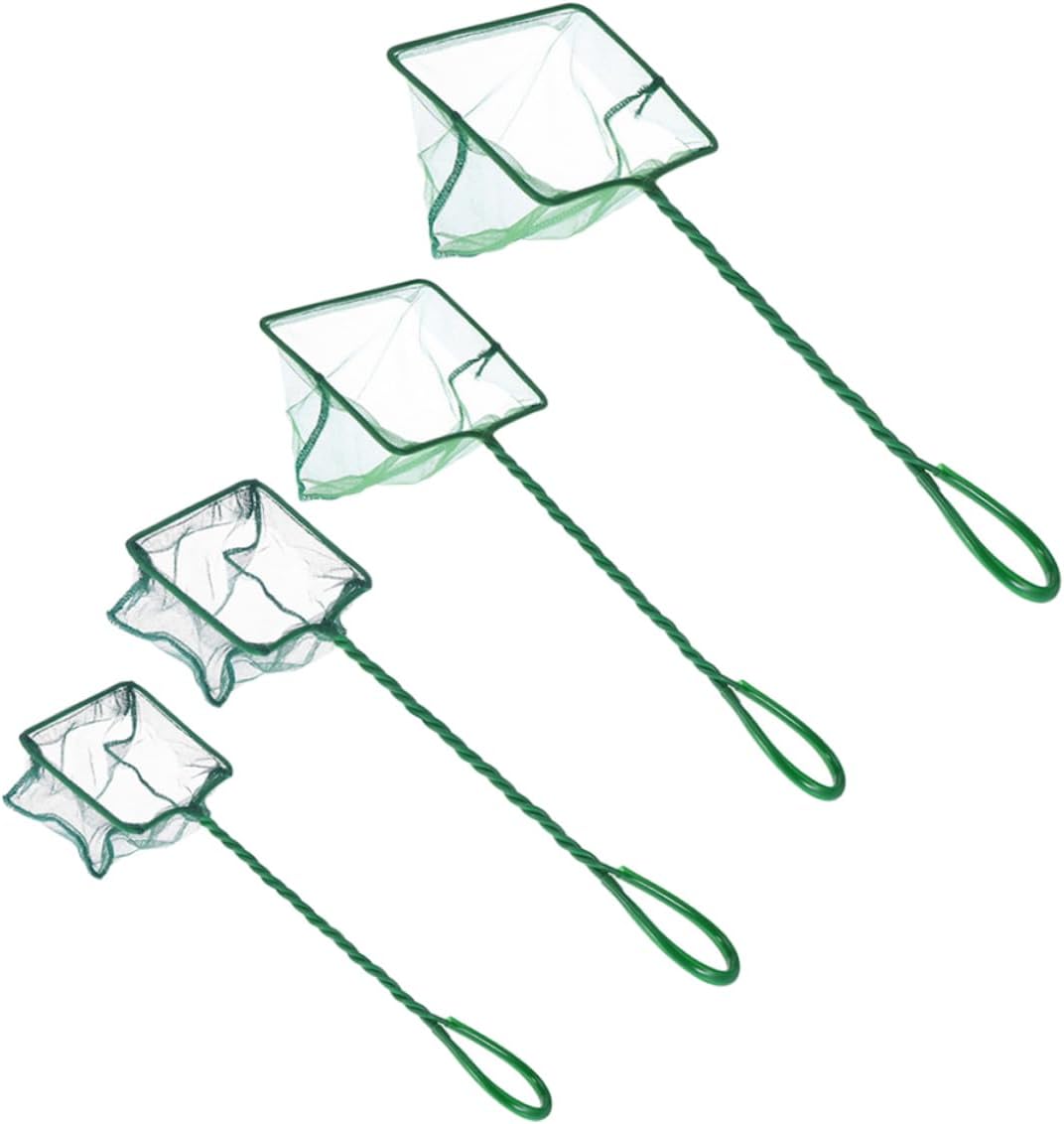 HANABASS Fishnet Fishing Gadgets Square Tool Fishing Landing Net Catch Fish Net Small Fish Net Fishing Tool Mesh