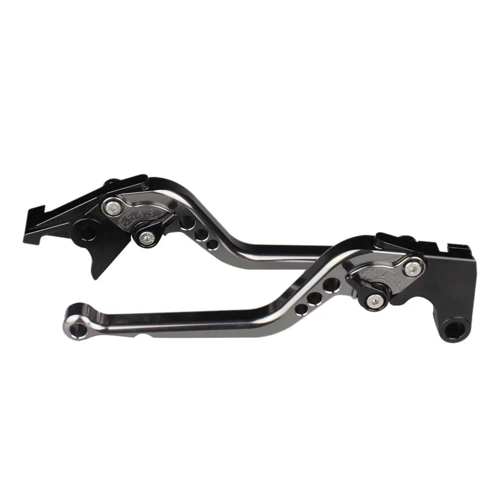 Zhanfangou Long Grey For Suzuki Gs500 Gs 500 1989-2009 Brake Clutch Lever