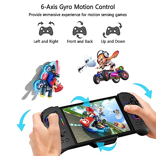 Controladores de troca de Joypad por fio RREAKA para troca/OLED, controlador de troca de RGB para tr