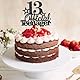 Tyqour 13.Geburtstag Tortendeko Schwarz Official Teenager 13th Birthday Cupcake Toppers 13 Happy Birthday Kuchen Deko, Glitter Für 13. Geburtstag Kuchendeko Dekoration Mädchen Jungen