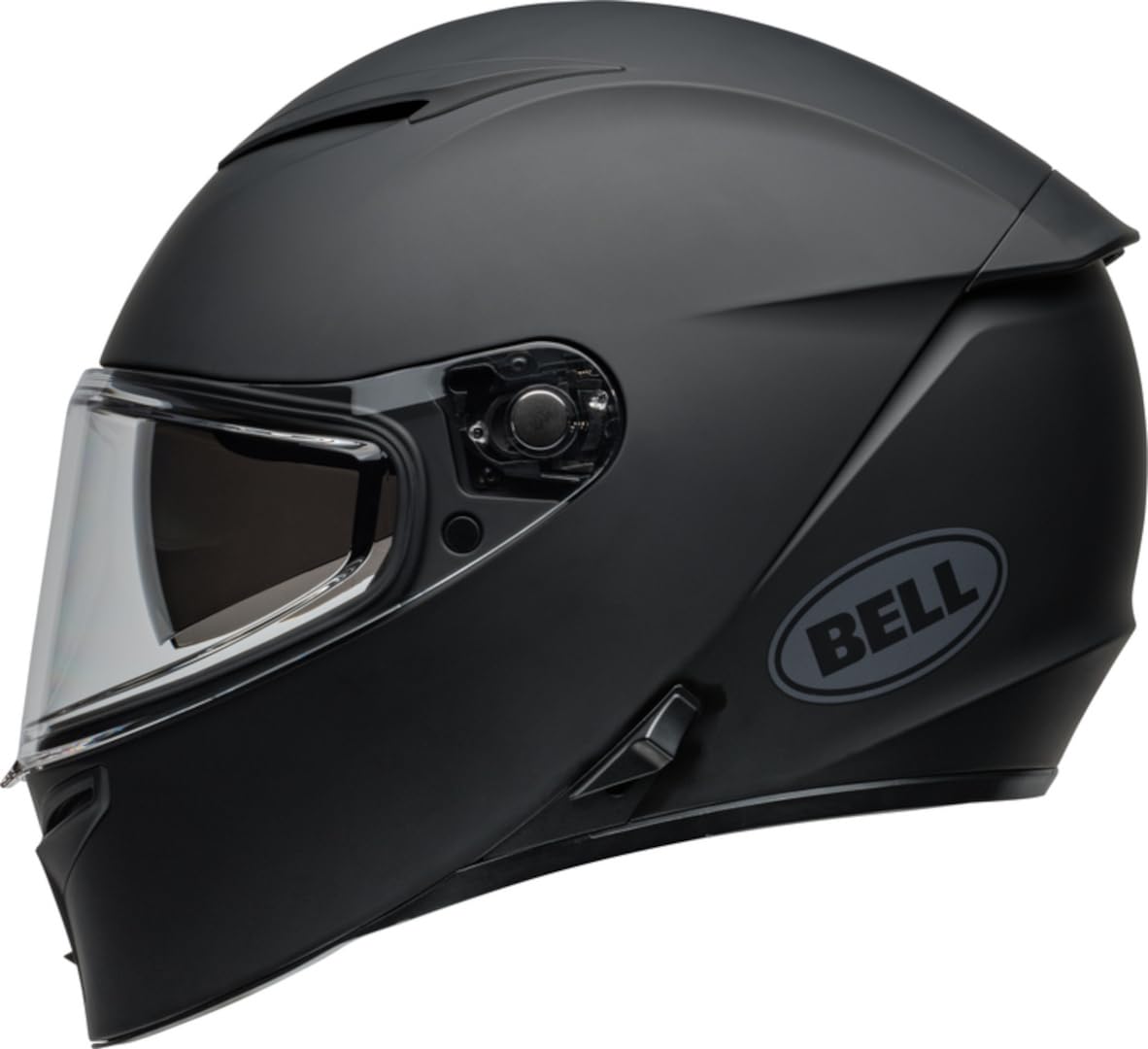 Bell Lithium Solid ECE Helm, dynamische Außenschale, integriertes Sonnenvisier, EPS mit Mehreren Dichten, Optik Klasse 1, Pinlock-kompatibel, DREI Schalengrößen, Farbe: Matte Black, Größe: XS