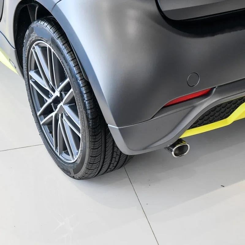 Protector de guardabarros para Smart C453 contra impactos de grava en pintura 4