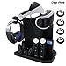 Produktbild PlayStation Display Standfuß Dee Plus Vertikal Ständer, PSVR Headset Halter, 4 Port USB Hub, Quad Ladestation für DualShock & PS Move Motion Controller, Lüfter Kühler fmit Stick Grips Cap Cover