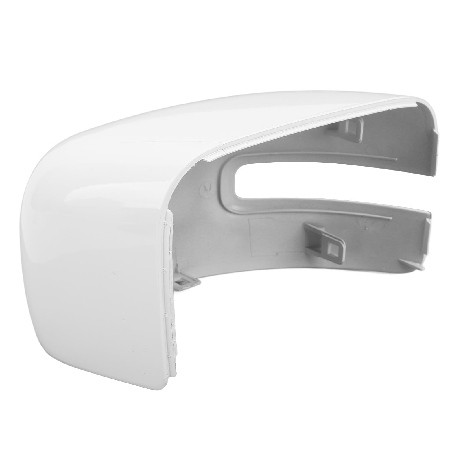 Cosiki Calotta Specchietto Retrovisore per Portiera, Calotta Specchietto Retrovisore Bianco per Renegade dal 2015 al 2019 (Destra 5VZ06LS1AA CH1327103)