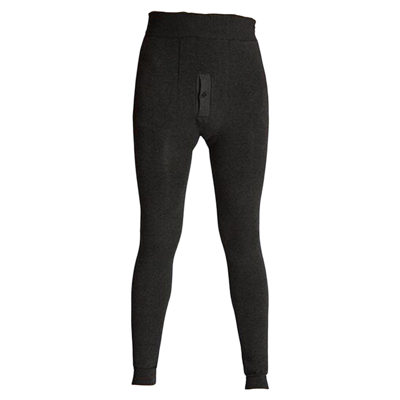 Men's Thermal Pants Long Johns Bottom Fleece Lined Leggings Men Tights Gray|Clothing Shoes & Accessories | Mens Clothing | Pants-image-8