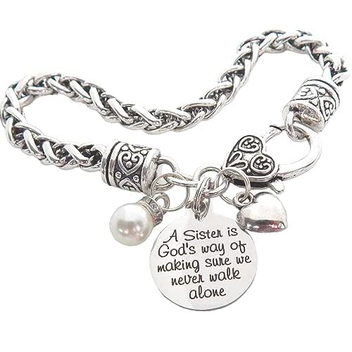Sister Bracelet Sister Gift Birthday Gift A Sister is God's