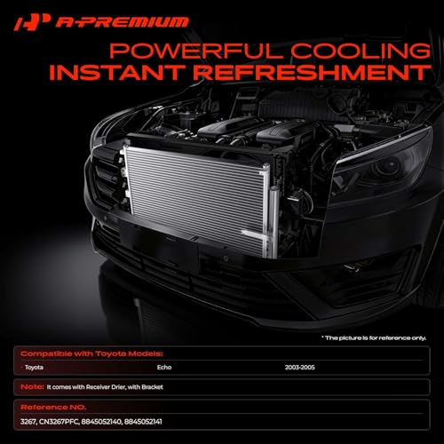 A-Premium Air Conditioning Condenser Compatible with Toyota by A-Premium - Used condition - Image 2