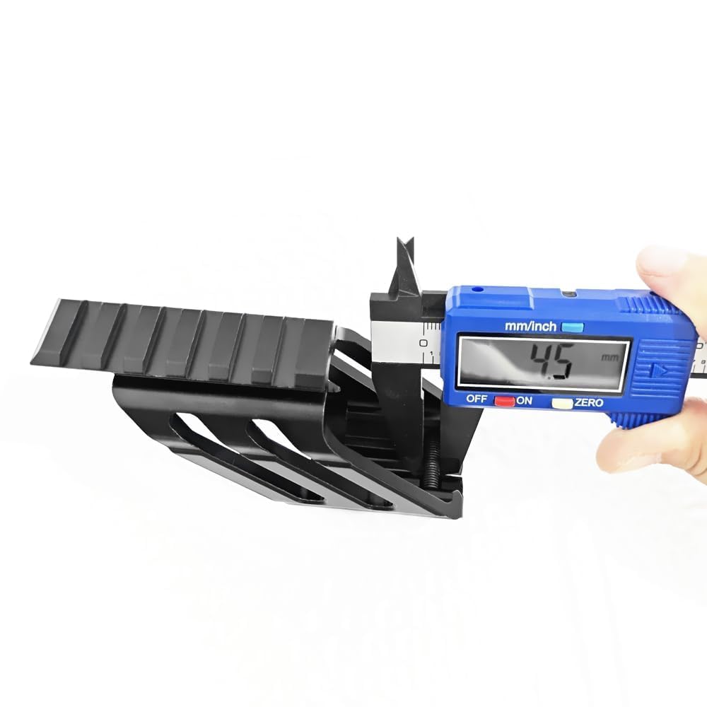 Alluminio facile installare la guida universale del supporto della pistola 21mm per la torcia elettrica di vista del punto rosso di portata