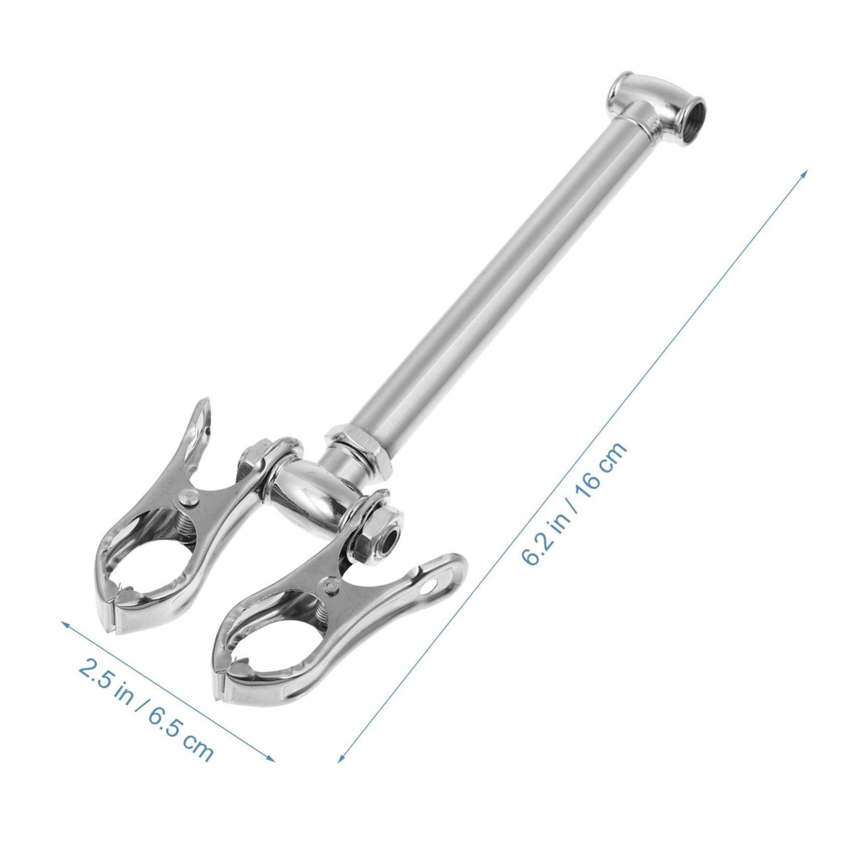 FOMIYES Handheld Moxibustion Apparatus Stick on Moxa Holder Stainless Steel Mini Moxibustion Equipment