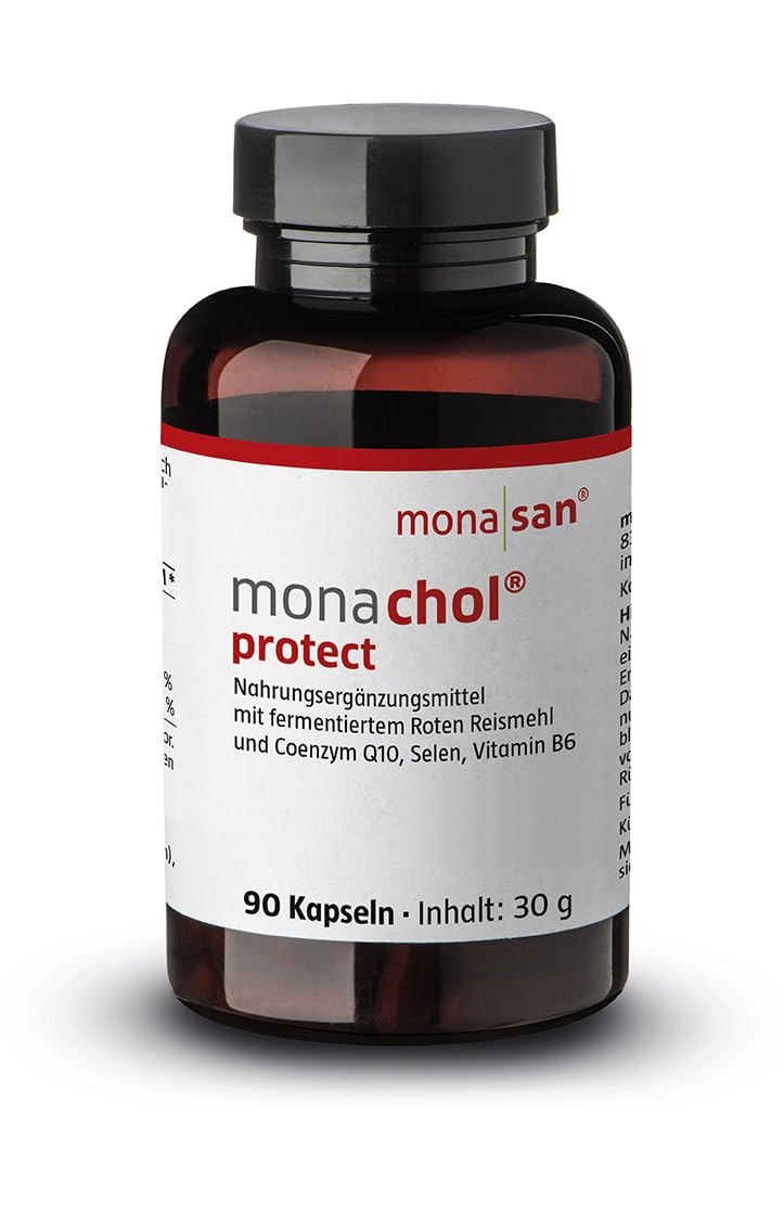 MONASAN monachol® protect Fermentierter Roter Reis Q10 Selen B6, 90 Stück