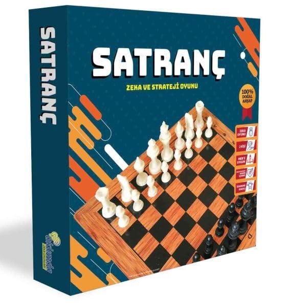 Akılda Zeka Oyunları Satranç Ahşap