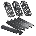 Uniflasy GS4 Genesis 2 Grill Parts for Weber 3 Burner GS4 Genesis II Replacement for Genesis II/II LX 300 SER,Genesis 300 (2022 YRS) Parts for Weber Flavorizer Bar 66032 67095,Heat Deflector 66040