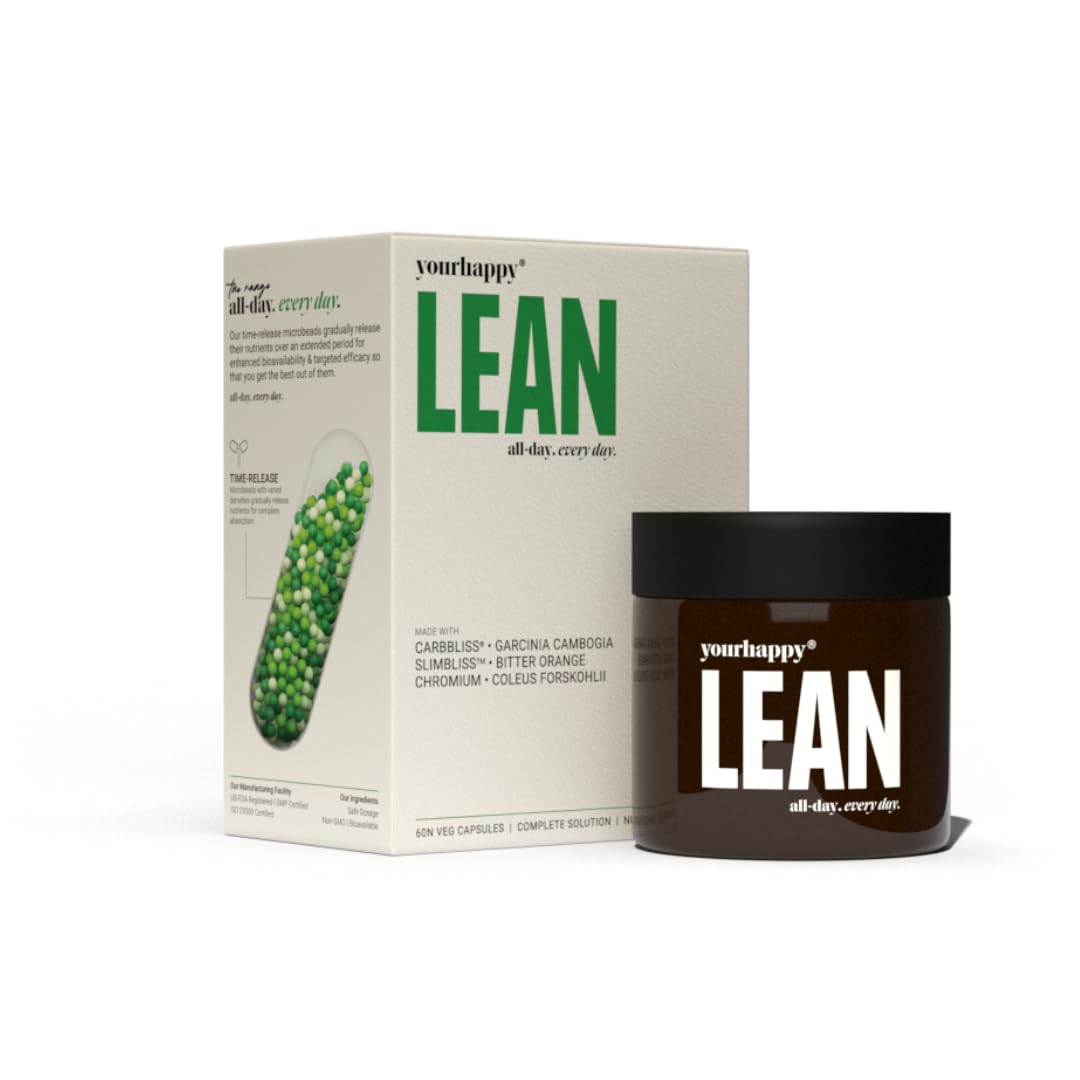 YourHappyLife Lean Capsules | Advanced Weight Management Supplement for Men & Women | Helps Managing Calories | 60 Capsules (B0D5RD614Y) Amazon Price History, Amazon Price Tracker