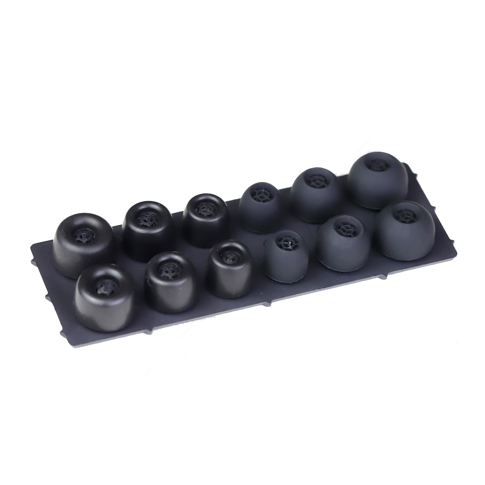 OKCSC Bouchons d'oreille en mousse à mémoire de forme en silicone pour écouteurs Sennheiser IE900, IE200, IE300, IE600, IE400