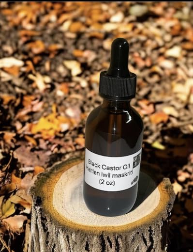 Black Castor Oil Haitian lwil maskriti (2 oz)