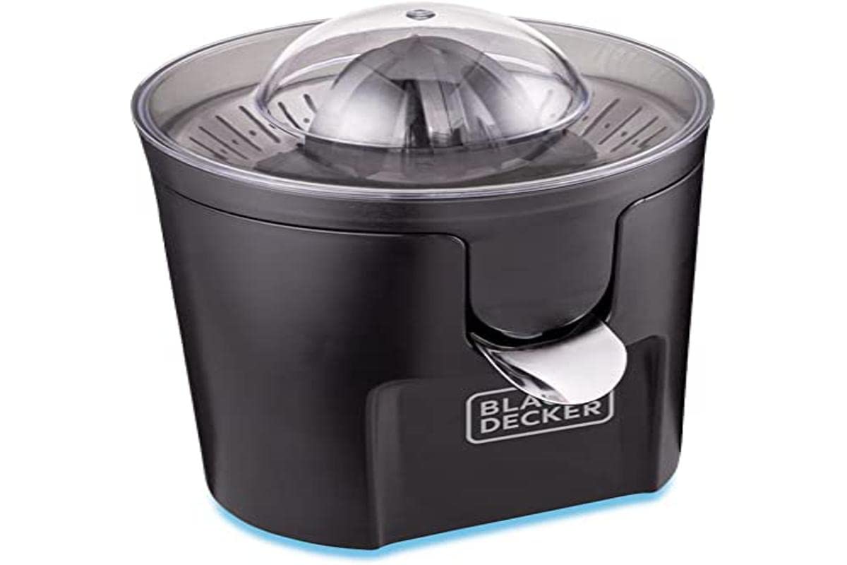 BLACK+DECKER Espremedor de Frutas 100W, com Sistema Corta Pingos e 2 Cones de Tamanhos