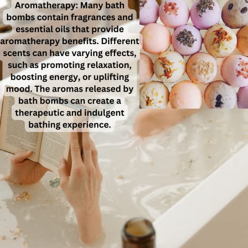 Image of Detoxifying Himalayan Pink salt Fizzy Aromatic Bath Bomb (75g Each) - Pack of - 6 Detoxifying great for body polish with goodness essential oil makes great grooming gift for men & women