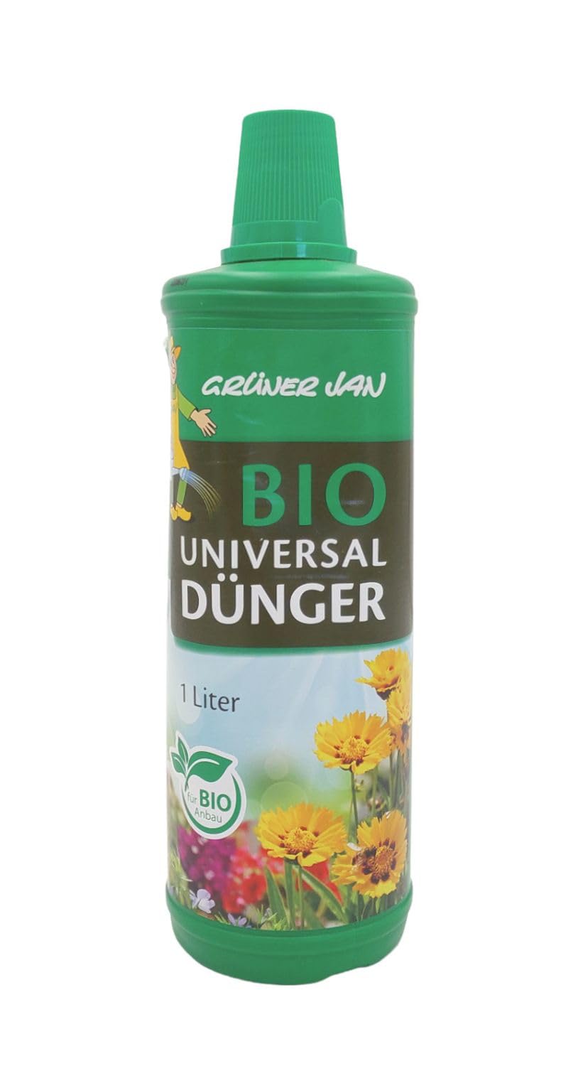 Grner Jan BIO-Universaldnger 1 Liter Spezialdnger Blumendnger  Pflanzendnger : Amazon.de: Garten