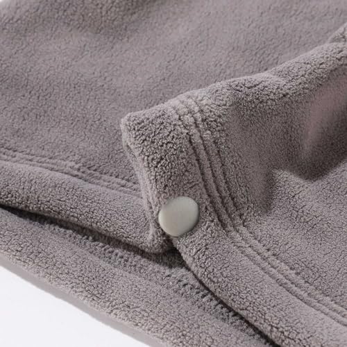Neck Warmer Winter Fleece Lined Neck Gaiter Trapping Thermal Ski Tube Circle Loop Half Face Mask for Cold Weather2