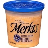 Merkts Sharp Cheddar Spreadable Cheese Cup, 12,9 oz