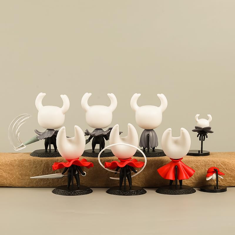 ホロウナイト フィギュアセット Hollow Knight」，ミニフィギュアやぬいぐるみなど最新グッズ10点を