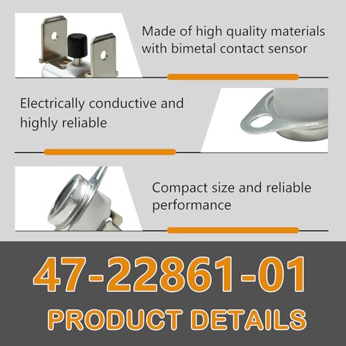 Image of Furnace Limit Switch L350 Compatible with Rheem Limit Switch Replace #47-22861-01