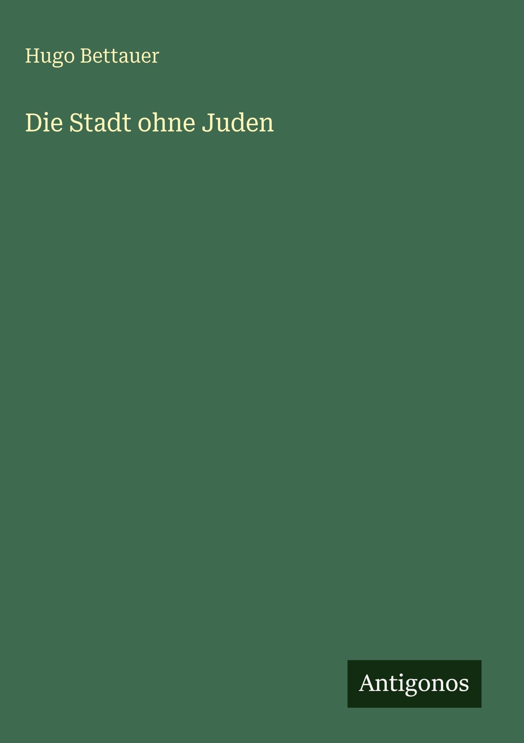 Die Stadt ohne Juden