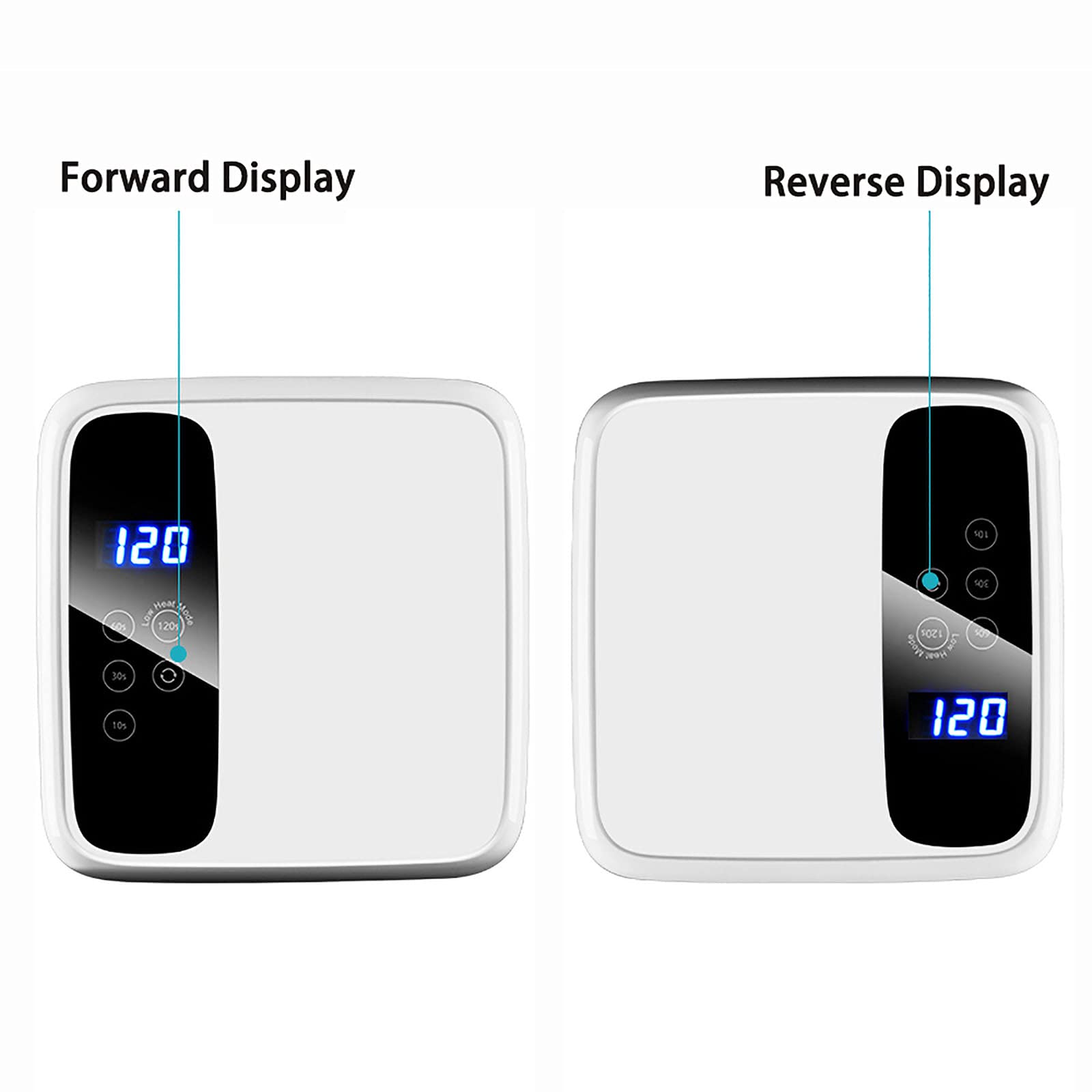 Lampada UV per Unghie a LED 72W Ricaricabile 15600mAH Lampada Arricciacapelli per Smalto Professionale per Unghie in Gel per Tutti Gli Smalti per Unghie in Gel con Guanti Anti-UV