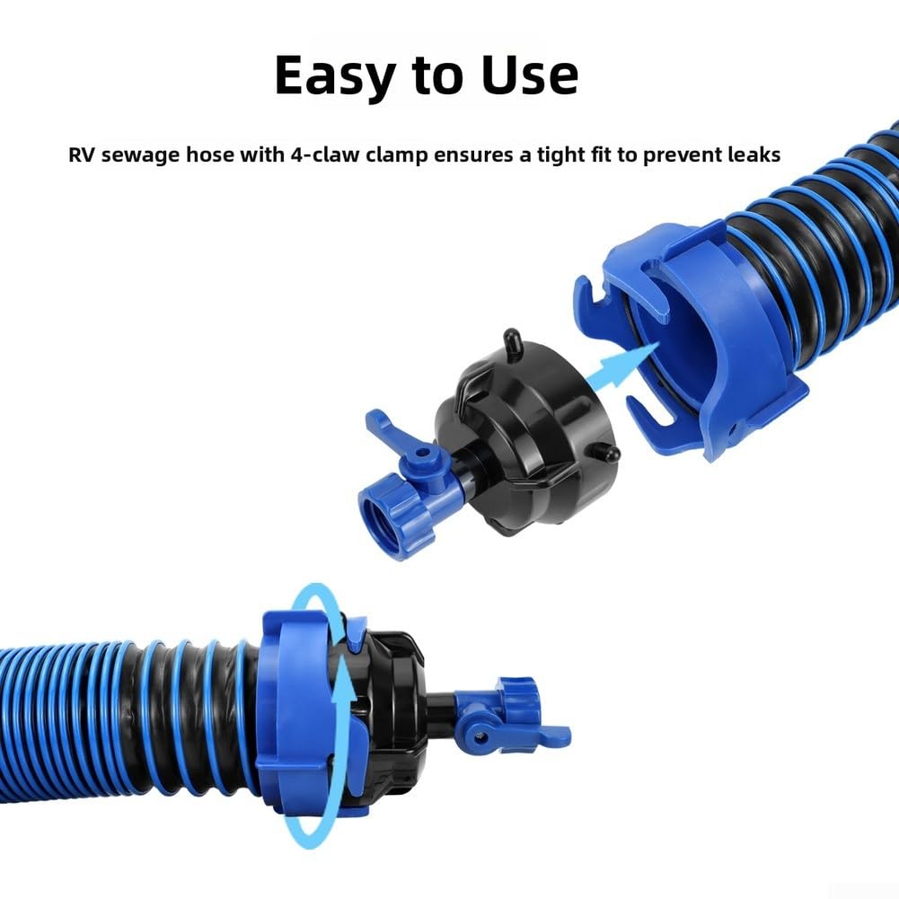 Faltbares Abwasserrohr 3FT RV Schlauch TPE(RV Drain Hose)