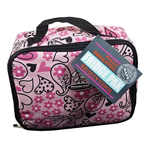 FridgePak Floral Print Insulated Lunch Bag Cover