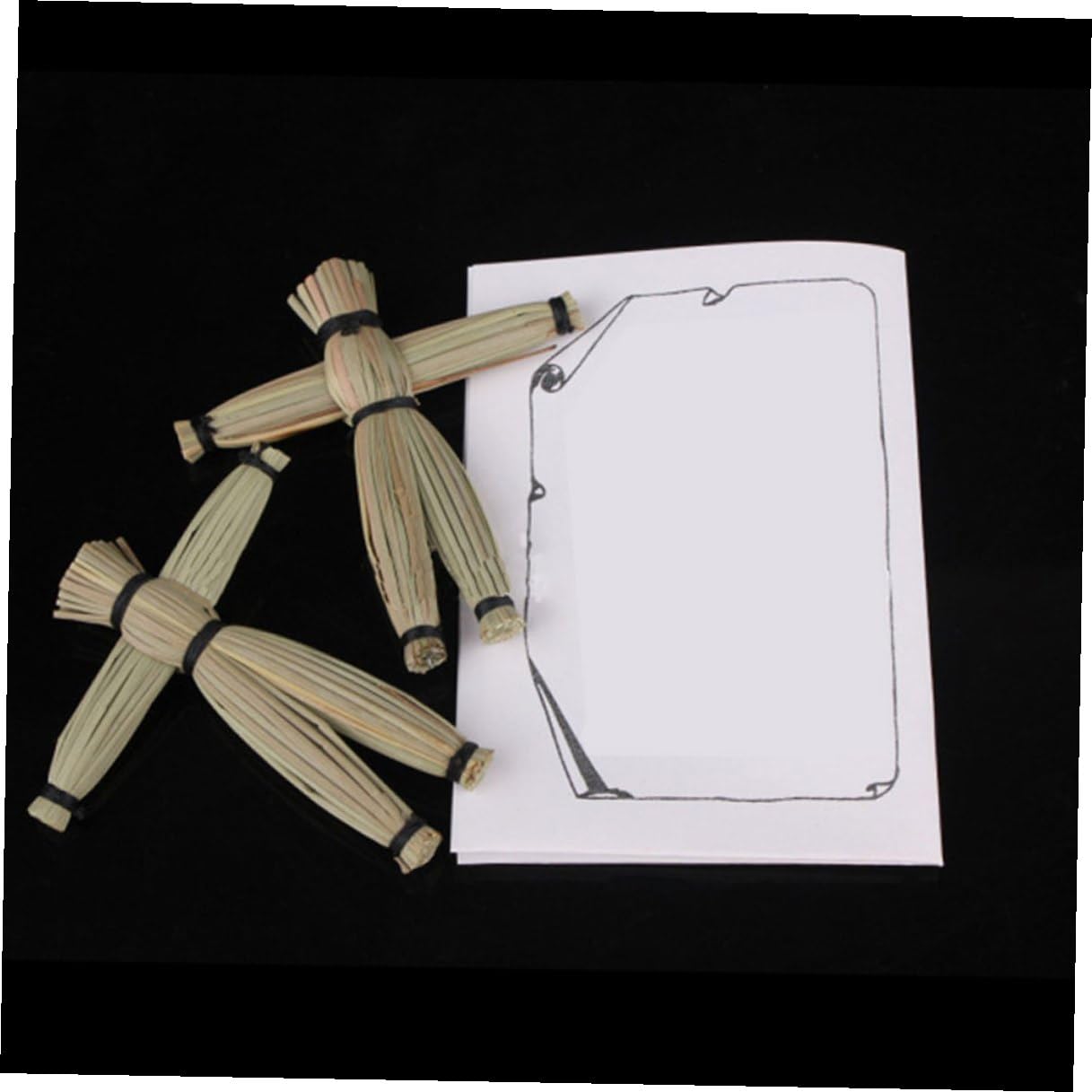 ORFOFE 2 Pezzi Bambola Magica Spaventapasseri Giocattolo Trucco Spaventoso per Halloween Facile da Usare Prop Decorativo per Scherzi e Feste